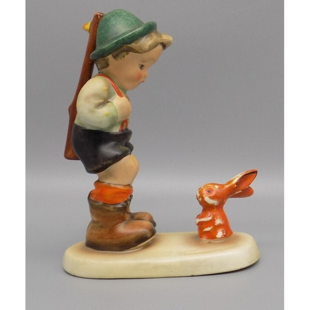 Sensitive Hunter Hummel TMK2 1950-1955 6/0 Full Bee Goebel Boy Rabbit Vtg